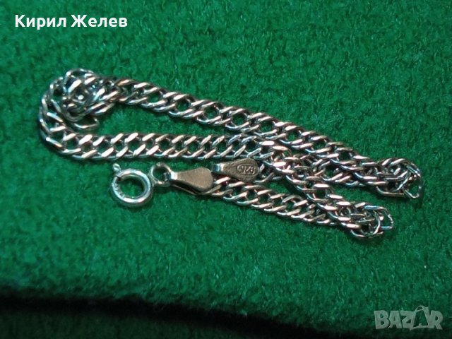 СРЕБЪРНА ГРИВНА СРЕБРО 925 ФИНА РЕТРО ВИНТИДЖ АРТ МАЙСТОРСКА ИЗРАБОТКА ПЛЕТКА 25600, снимка 14 - Гривни - 35858818