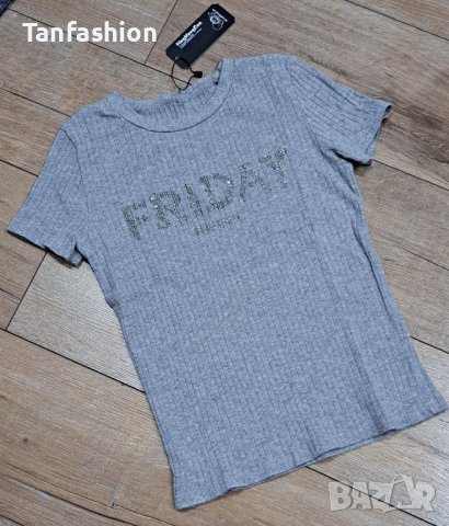 Дамска нежна блуза къс ръкав, снимка 6 - Тениски - 43170859