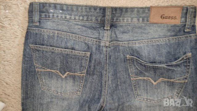 Дънки мъжки, Guess Jeans Montara, размер W32 L32, 85% памук, снимка 5 - Дънки - 40842093