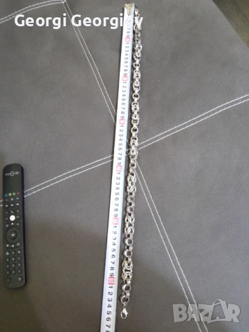 Продавам масивен сребърен ланец, снимка 12 - Колиета, медальони, синджири - 53459743