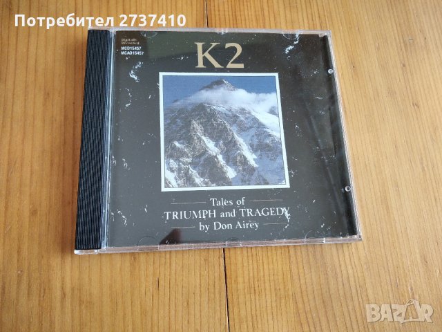 DON AIREY - K2 7лв матричен диск, снимка 1 - CD дискове - 32805932