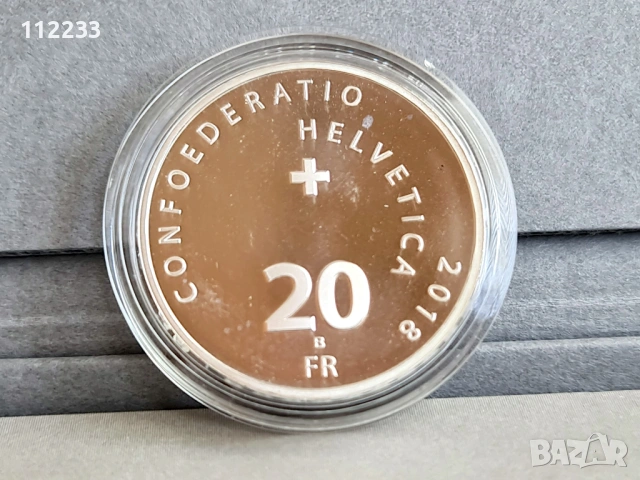 Victorinox Karl Elsener 2018  Commemorative Limited Edition Coin set, снимка 5 - Ножове - 53128457