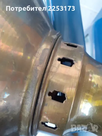 Стар месингов самовар с чайник горе, снимка 7 - Колекции - 48703506