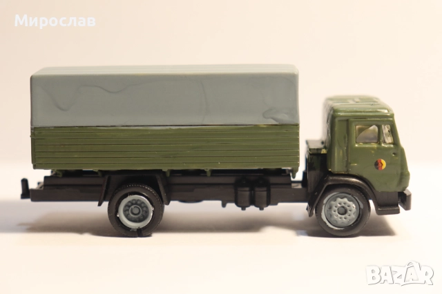 1/87 H0 КАМАЗ KAMAZ ВОЕНЕН КАМИОН КОЛИЧКА МОДЕЛ, снимка 4 - Колекции - 52722565