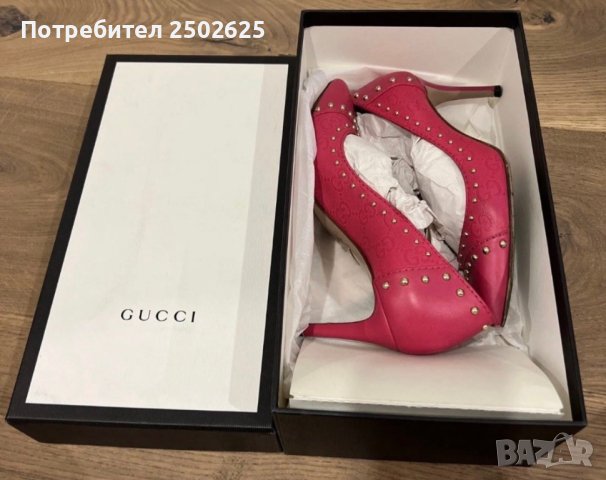 Обувки GUCCI , снимка 1 - Дамски обувки на ток - 43489982