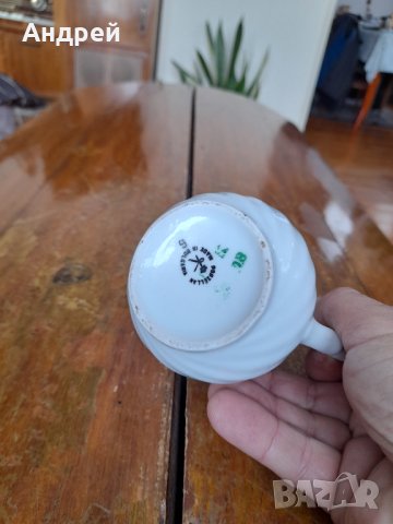 Стара порцеланова кана,каничка #7, снимка 6 - Други ценни предмети - 43504422