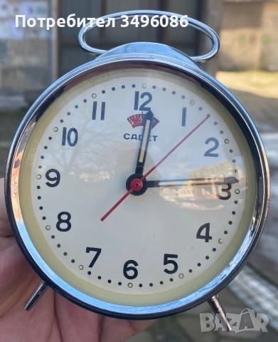 Стар китайски механичен будилник, снимка 2 - Антикварни и старинни предмети - 53445230