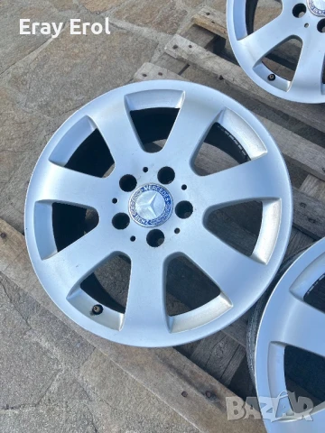 16 джанти 5х112 Mercedes E Class w211 5х112 Мерцедес Оригинал, снимка 7 - Гуми и джанти - 50556522