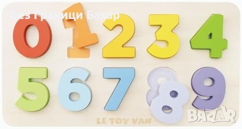 Нова Le Toy Van Образователна игра за броене и цветово разпознаване Деца Подарък, снимка 6 - Образователни игри - 43182429
