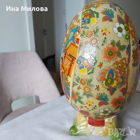 Декоративно яйце , снимка 7 - Декорация за дома - 49783531