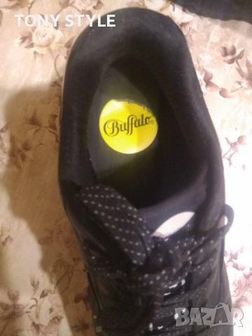 BUFFALO LONDON Оригинал Нови Мъжки Високи Кожени Сникърси 44 , снимка 15 - Маратонки - 51629495