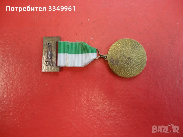 Спортен медал 1976, снимка 4 - Антикварни и старинни предмети - 51341941