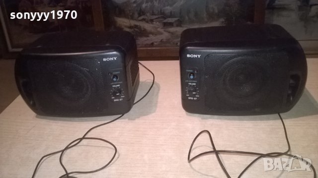 sony srs-67-активни тонколони-18х13х12см-внос швеицария, снимка 10 - Тонколони - 27361289