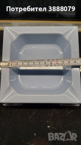 Голям рекламен пепелник Campari , снимка 3 - Антикварни и старинни предмети - 43242132