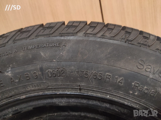 Желязна джанта за Ford Fiesta + гума / CONTINENTAL / 175 / 65 / 14, снимка 4 - Гуми и джанти - 52724703