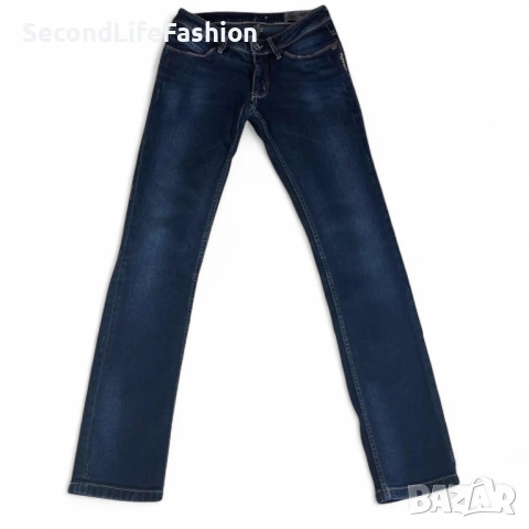 Дамски тесни дънки Oxbow Straight Fit, размер 27, ниска талия, тъмносини