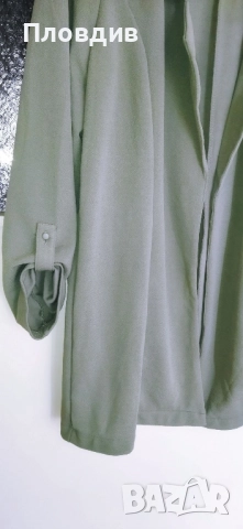 Ново зелено манто 2-3 хл , снимка 3 - Палта, манта - 52287621