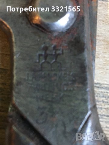 Стара ножица J.A.Henckels, снимка 4 - Антикварни и старинни предмети - 40878380