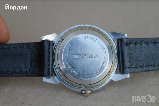 СССР мъжки часовник ''Полет'' автоматик /22 камъка/, снимка 13 - Мъжки - 47471392