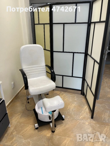 Стол за педикюр с електрическа вана за крака, снимка 2 - Столове - 53558620