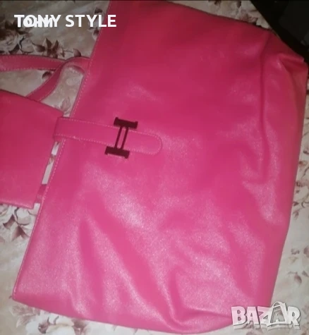 Нова Кожена Дамска Голяма Чанта , снимка 5 - Чанти - 51696813