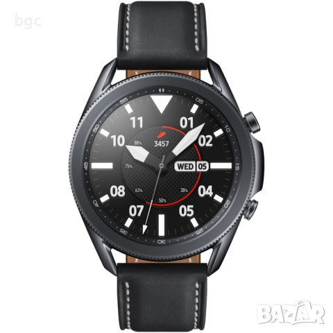 Нов Смарт Часовник smartwatch Samsung Galaxy Watch3, 45 мм, Black - 24 месеца пълна гара, снимка 3 - Смарт часовници - 43107637