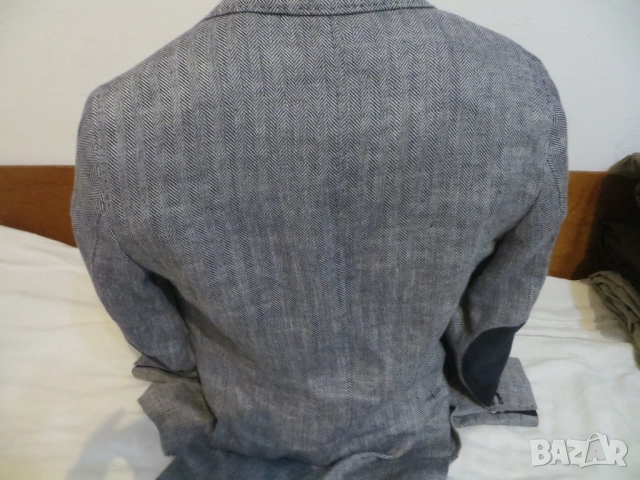 Мъжко сако от лен Massimo Dutti, снимка 2 - Сака - 51516133