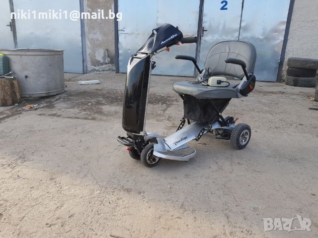сгъваем електрически скутер за инвалиди, снимка 2 - Инвалидни скутери - 27749057