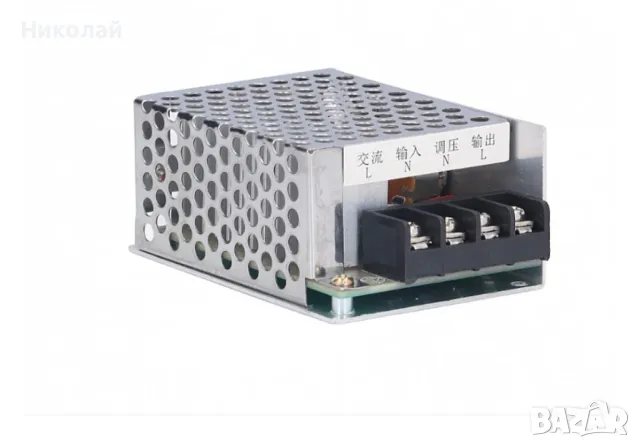 Регулатор на обороти 220v 4000W с предпазител, снимка 3 - Друга електроника - 49336997