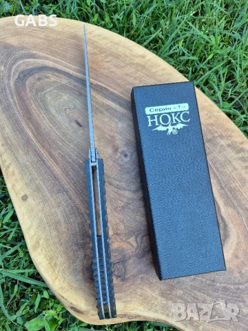 Руски сгъваем нож НОКС Аватар,дизайн А.Бирюков, снимка 9 - Ножове - 50667385