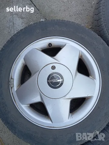 Лети алуминиеви 5 броя джанти Опел Шевролет 15" ЦО 56, снимка 2 - Гуми и джанти - 50045629