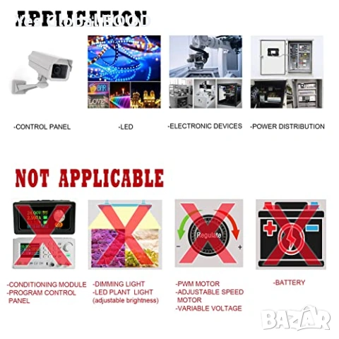 Импулсно захранване 48V 10A 480W AC/DC индустриално, снимка 7 - Друга електроника - 53247952