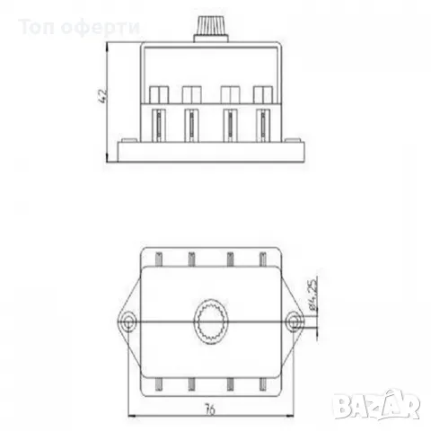 Легло за бушони 4, 6, 8 гнезда, снимка 4 - Аксесоари и консумативи - 49304733