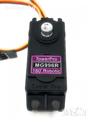 Оригинална серво машинка Towerpro MG996R, 11 kg, снимка 3 - Стръв и захранки - 33462491