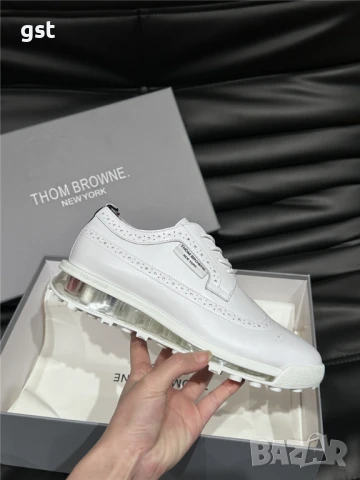 Уникални Редки дизайнерски Thom Browne мъжки маратонки спортни обувки, снимка 3 - Спортно елегантни обувки - 50489289
