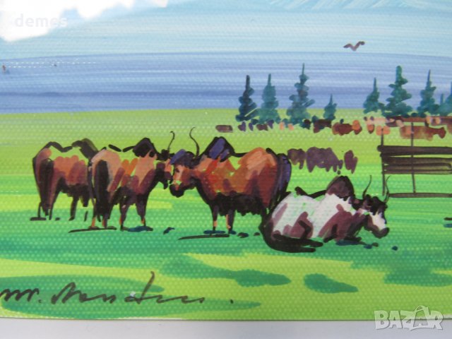 Серия традиционни картини живопис - Монголия, снимка 3 - Картини - 33656624