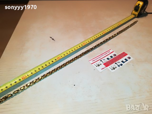 ЗЛАТЕН ЛАНЕЦ ЗА ВРАТА-КАТО ЗЛАТЕН!!! ЦВЯТ ЗЛАТО2809221843, снимка 16 - Колекции - 38150372