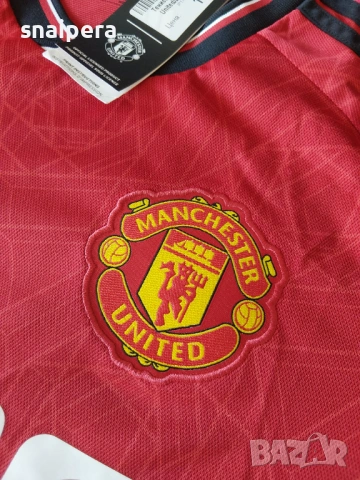 Оригинална фланелка на Манчестър Юнайтед, снимка 4 - Футбол - 53609806