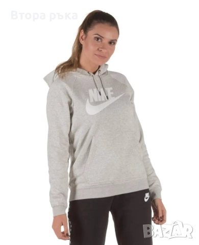Nike fleece горнище дамско оригинален , снимка 2 - Спортни екипи - 52457727
