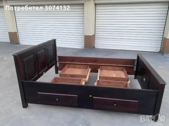 Спалня с чекмеджета, снимка 3 - Спални и легла - 48736729