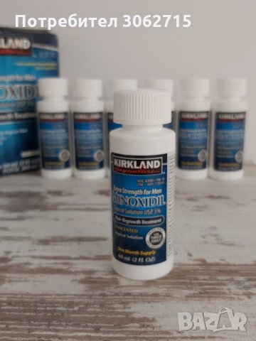 Kirkland Minoxidil 5%. Миноксидил. За коса и брада.Оригинален продукт., снимка 4 - Продукти за коса - 32753814