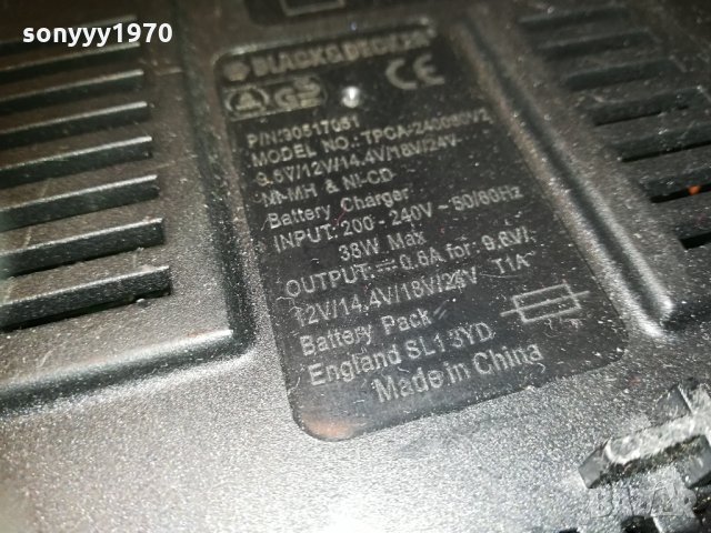 black & decker 12v battery+charger-внос швеицария 1405210934, снимка 16 - Винтоверти - 32870596