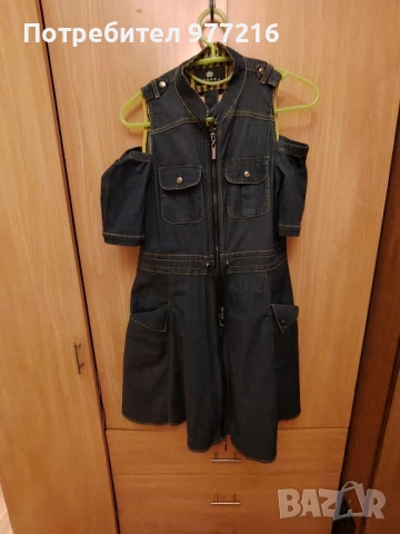 Junona-дънкова рокля, снимка 3 - Рокли - 51446323