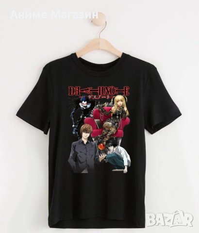 Anime Тениска Dеath Note