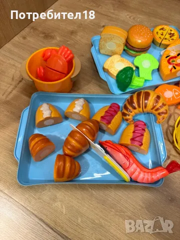 Игра с плодове и зеленчуци за рязане, снимка 4 - Други - 49810319