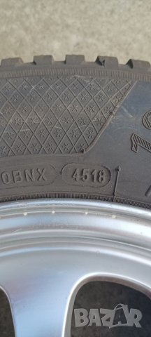 4 бр Алуминиеви 5/120 15" оригинални(перфектни) с гуми все сезонни Kleber 195/65R15 с Дот4518 и 7+ м, снимка 15 - Гуми и джанти - 39889101
