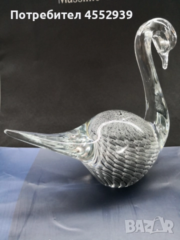 Кристален лебед колекционерска находка , снимка 3 - Колекции - 51966558