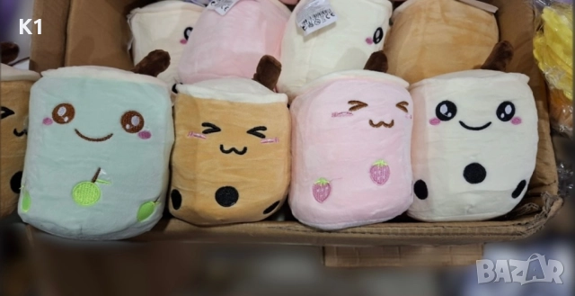 Boba Tea 20см плюшени Бабъл шейк плюшена играчка