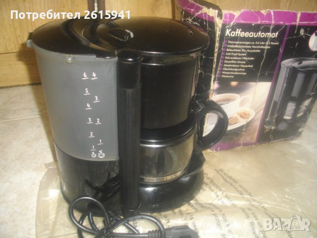 Нова 680 Вата-Кафе Машина Шварц Кафе-4-6 Кафета-Антистоп Система-CM-688, снимка 1 - Кафемашини - 38750943