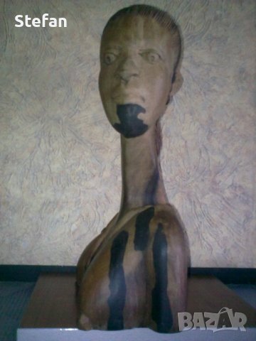 Дървена статуетка, снимка 9 - Антикварни и старинни предмети - 35032074